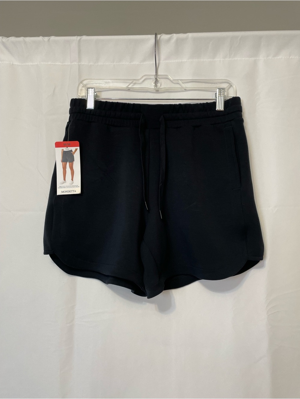 Mondetta Athletic Lounge Shorts Black Womens Medium